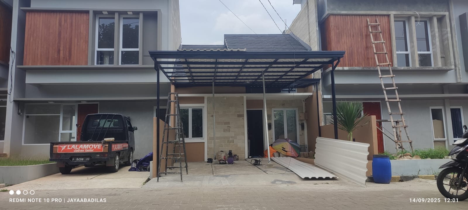 Hasil pemasangan kanopi Kanopi Abadi Jaya di Depok dan Jabodetabek